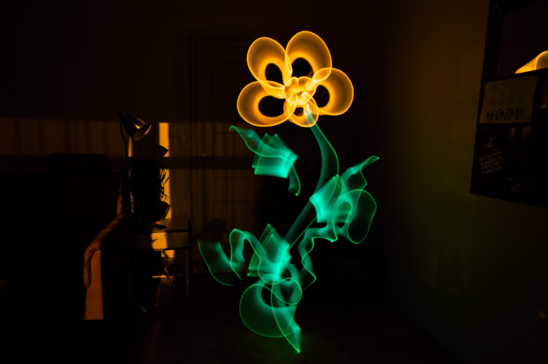 Light painting tryout